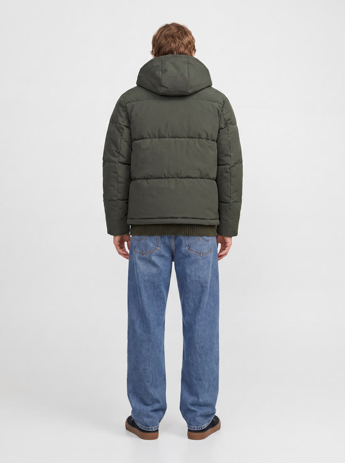 Jack & Jones Galaxy Insulated Puffer Jacket Green Rosin