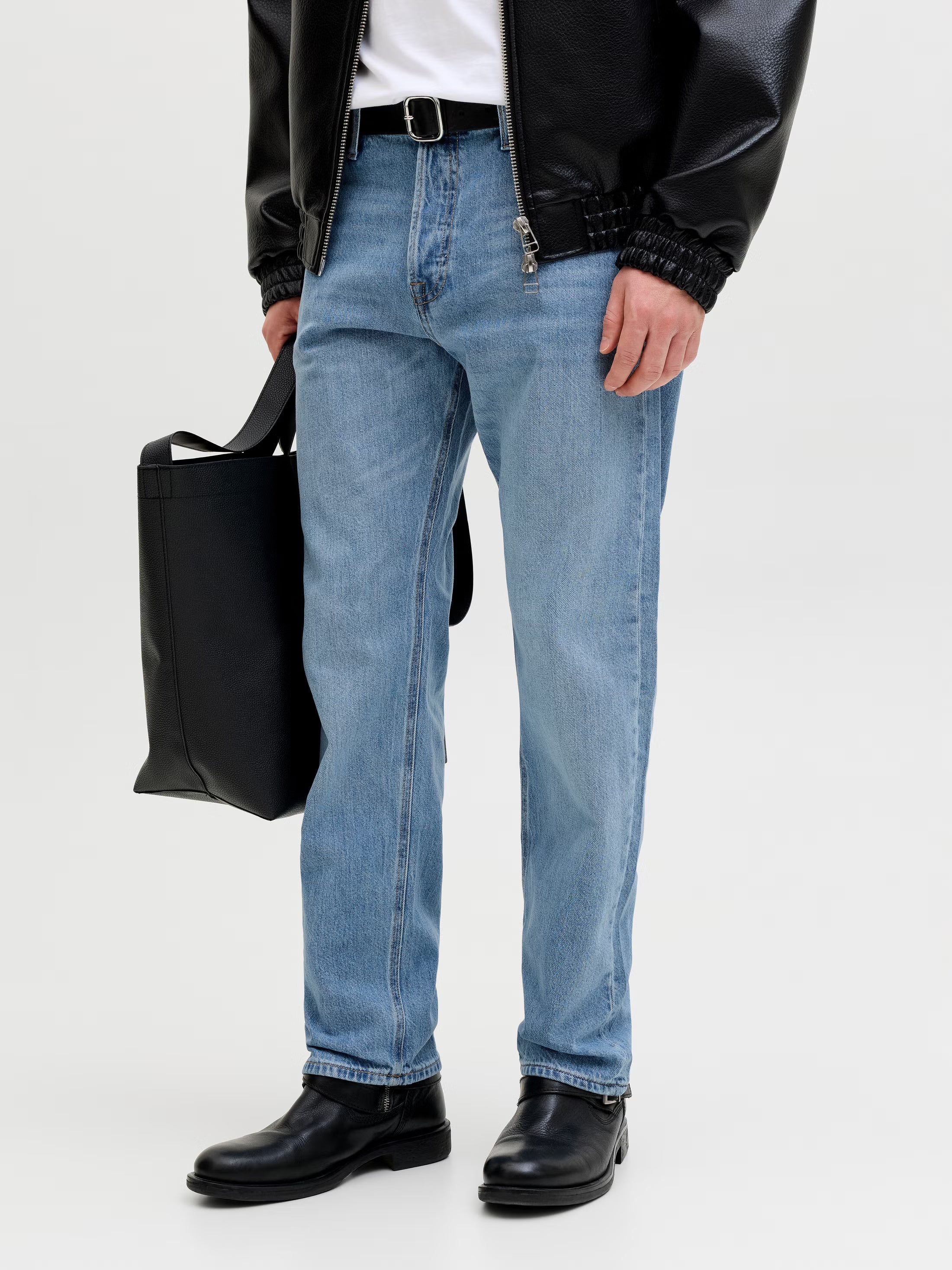 Jack&Jones JJICHRIS JJORIGINAL NS 916 Relaxed Fit Jeans - BLUE DENIM