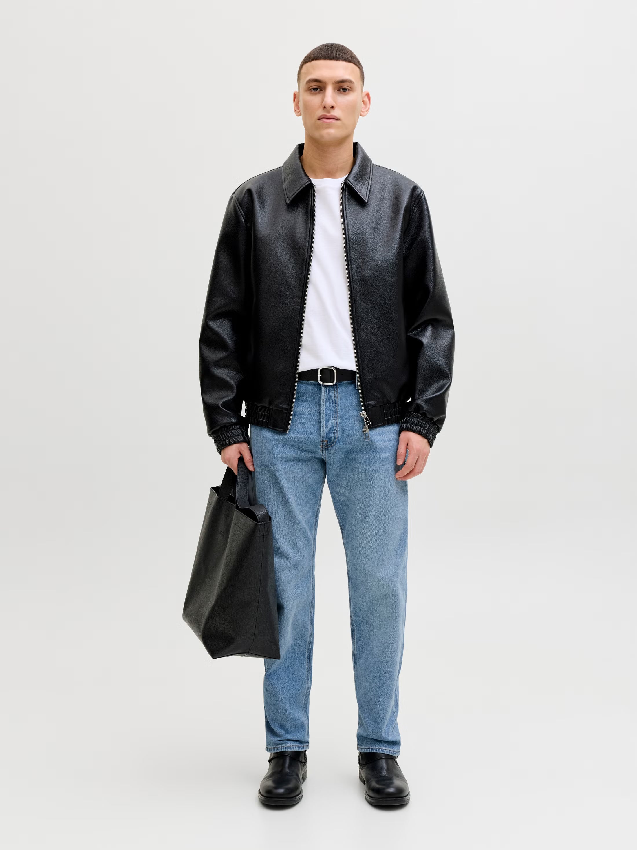 Jack&Jones JJICHRIS JJORIGINAL NS 916 Relaxed Fit Jeans - BLUE DENIM