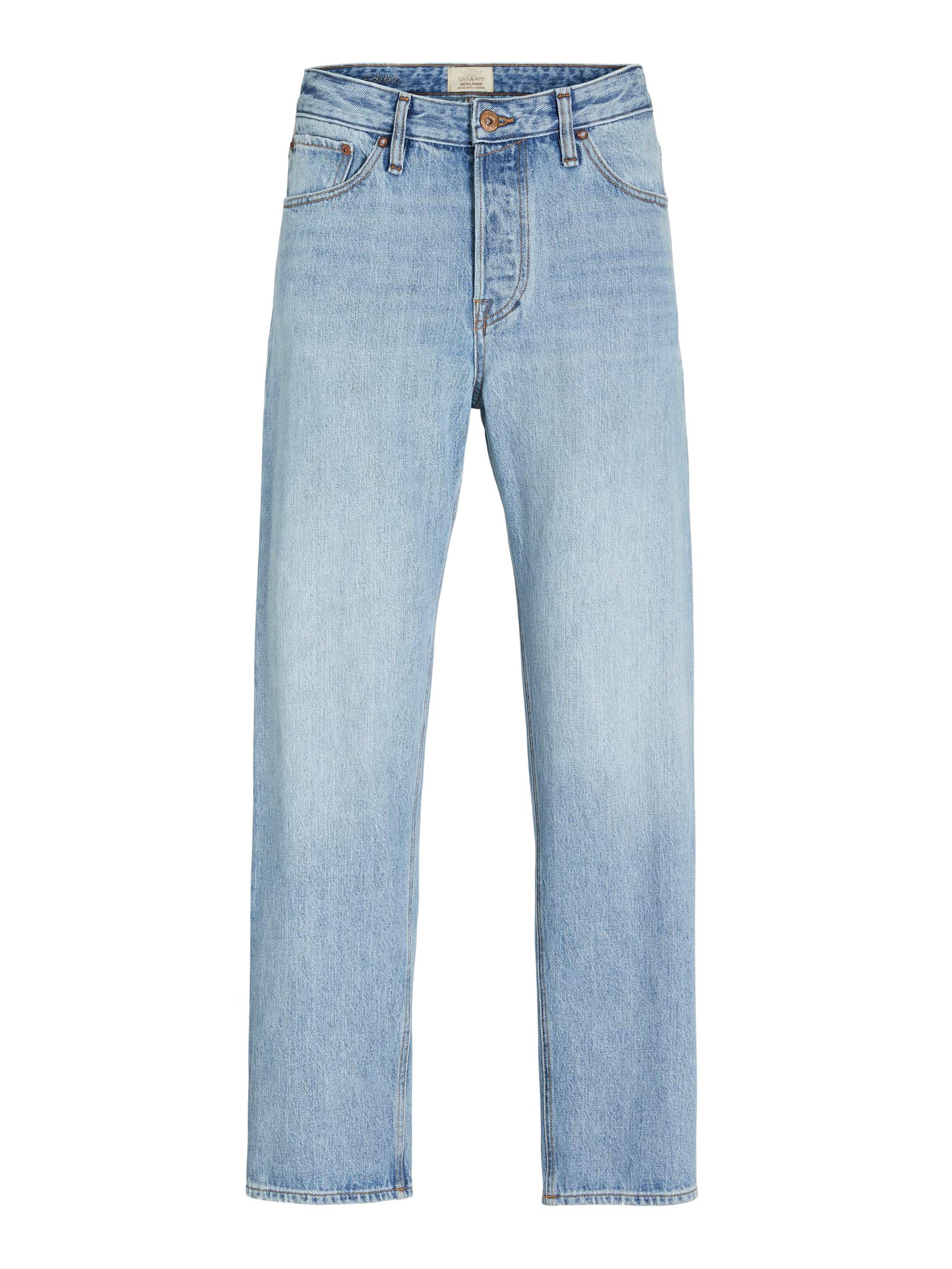 Jack&Jones EDDIE COOPER AM 068 Loose-fit jeans - BLUE DENIM