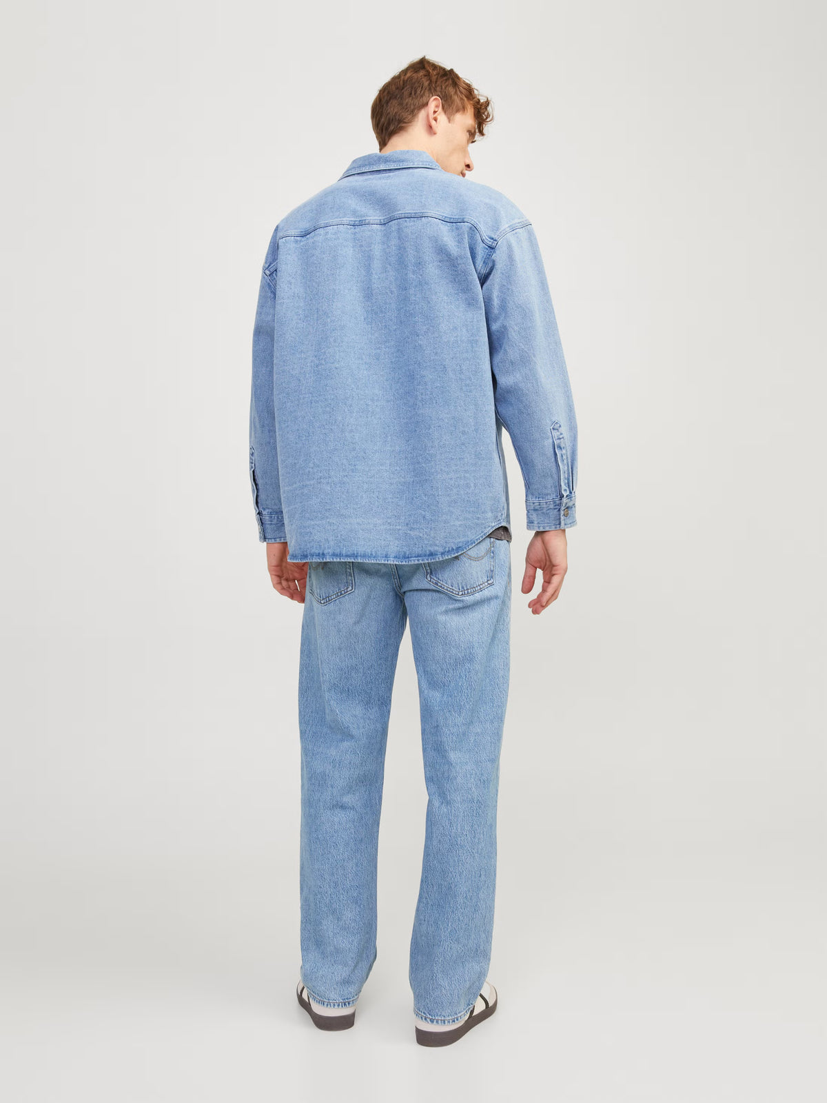 Jack&Jones JJIEDDIE JJORIGINAL SBD 326 Loose fit jeans - BLUE DENIM