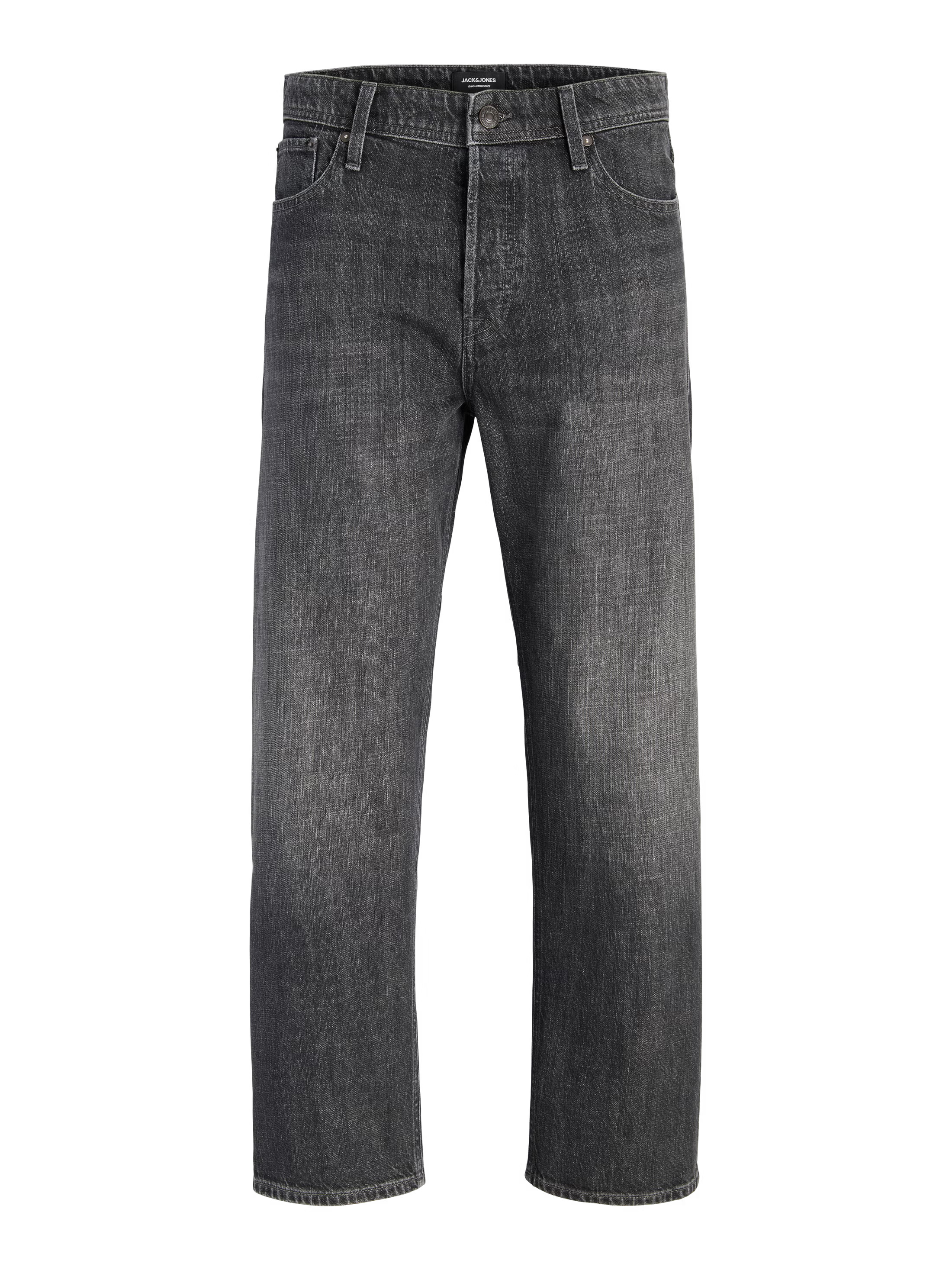 Jack&Jones JJIEDDIE JJORIGINAL SQ 754 Loose-fit jeans - BLACK DENIM
