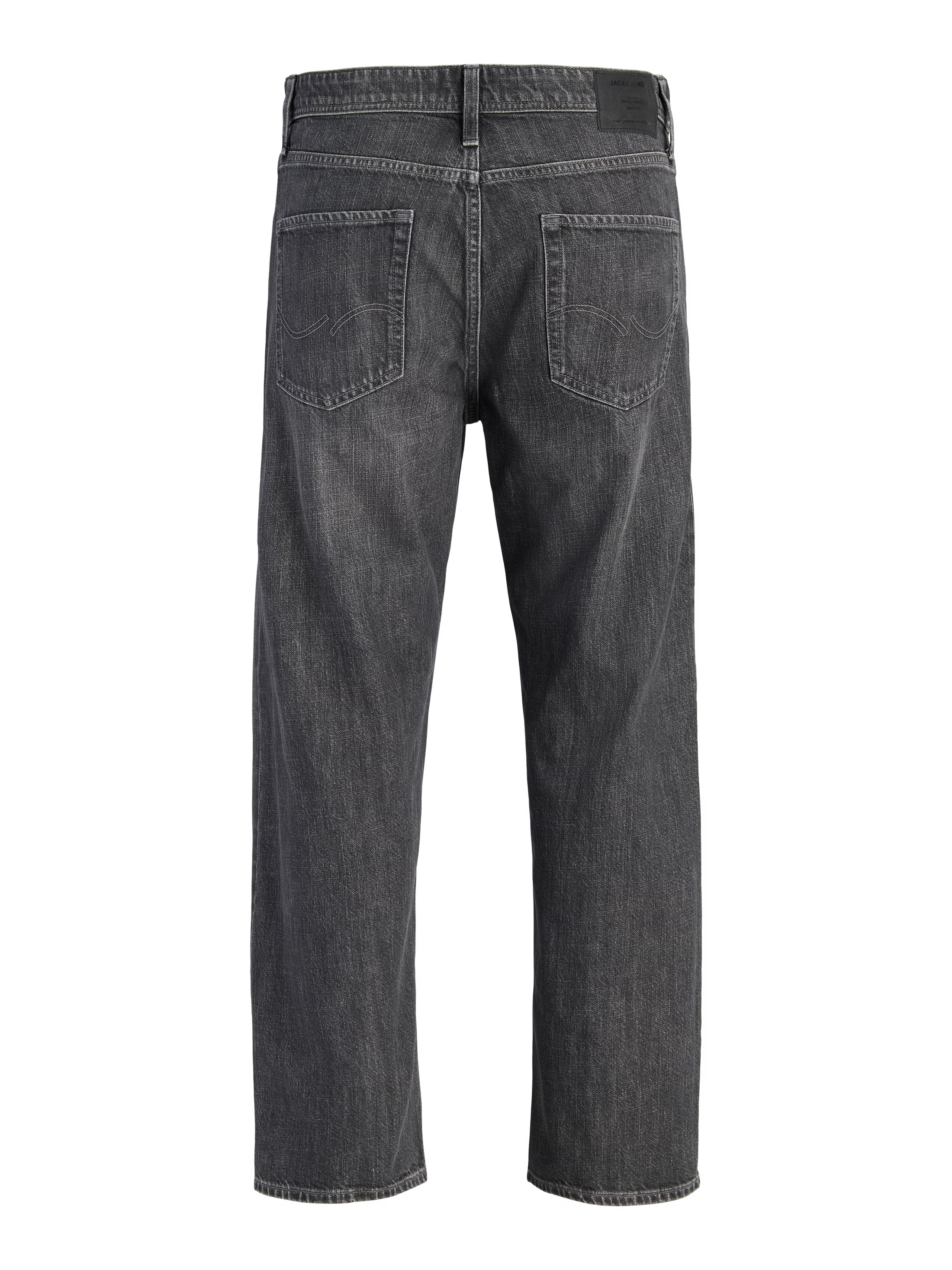 Jack&Jones JJIEDDIE JJORIGINAL SQ 754 Loose-fit jeans - BLACK DENIM