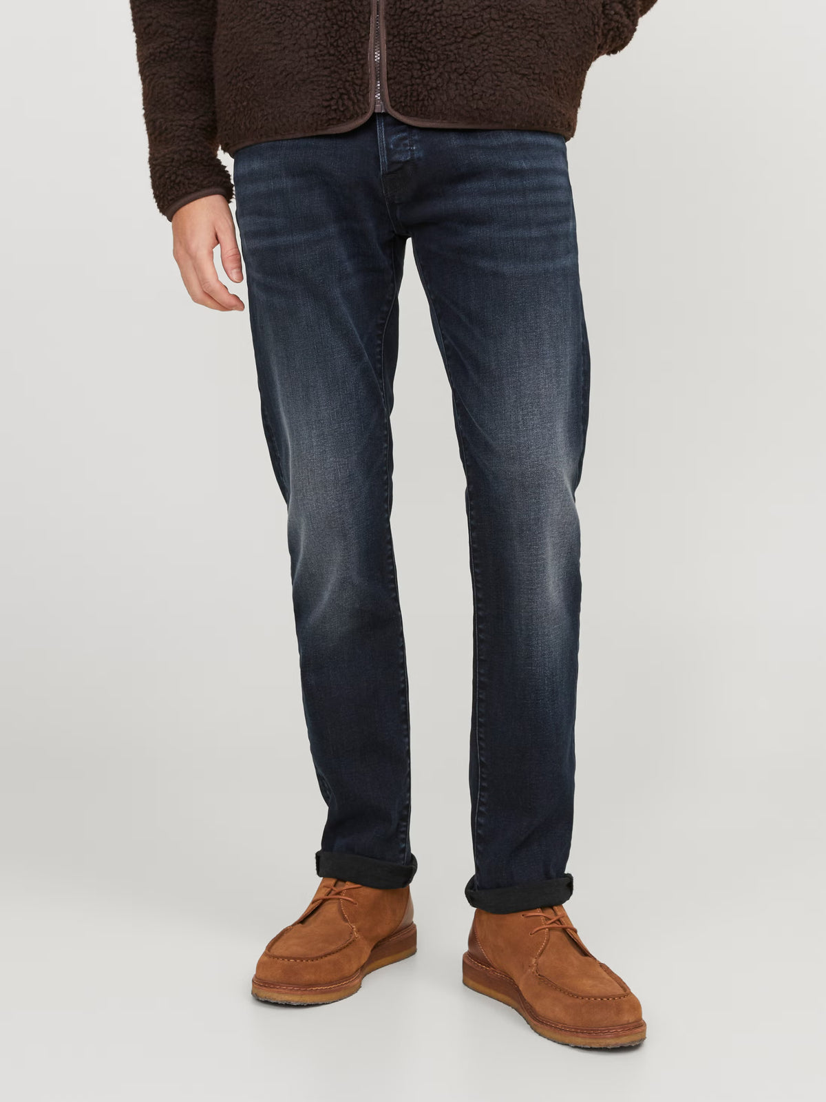 Jack&Jones JJIGLENN JJFOX 50SPS CB 104 Slim fit jeans - BLUE DENIM