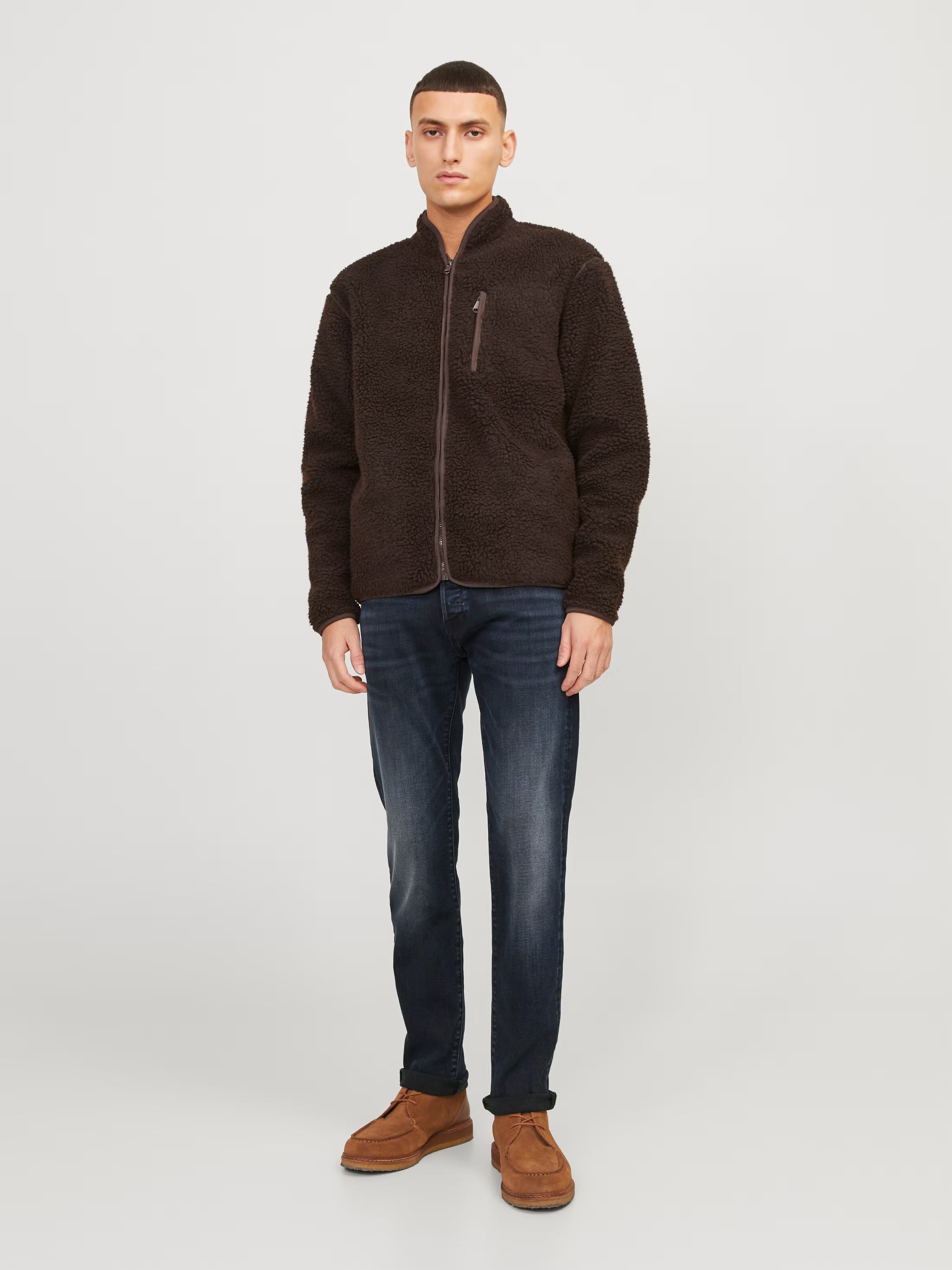 Jack&Jones JJIGLENN JJFOX 50SPS CB 104 Slim fit jeans - BLUE DENIM