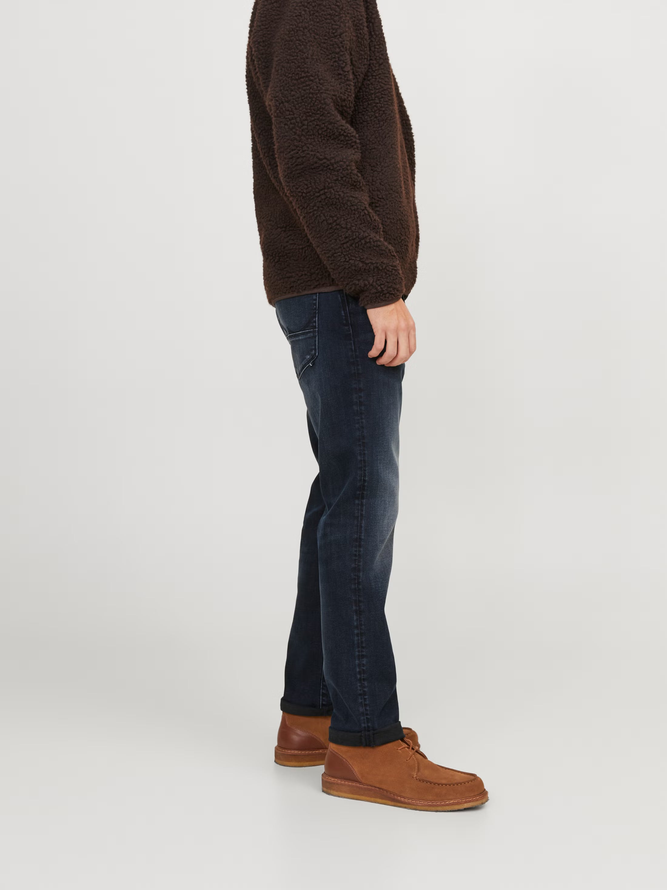 Jack&Jones JJIGLENN JJFOX 50SPS CB 104 Slim fit jeans - BLUE DENIM