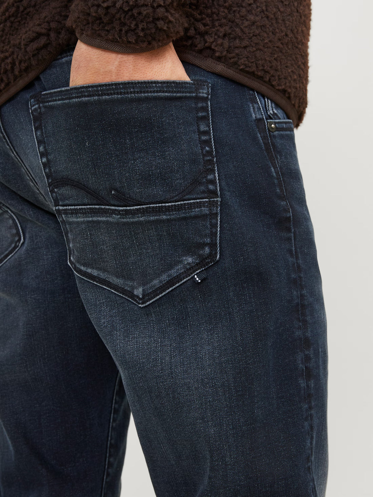 Jack&Jones JJIGLENN JJFOX 50SPS CB 104 Slim fit jeans - BLUE DENIM