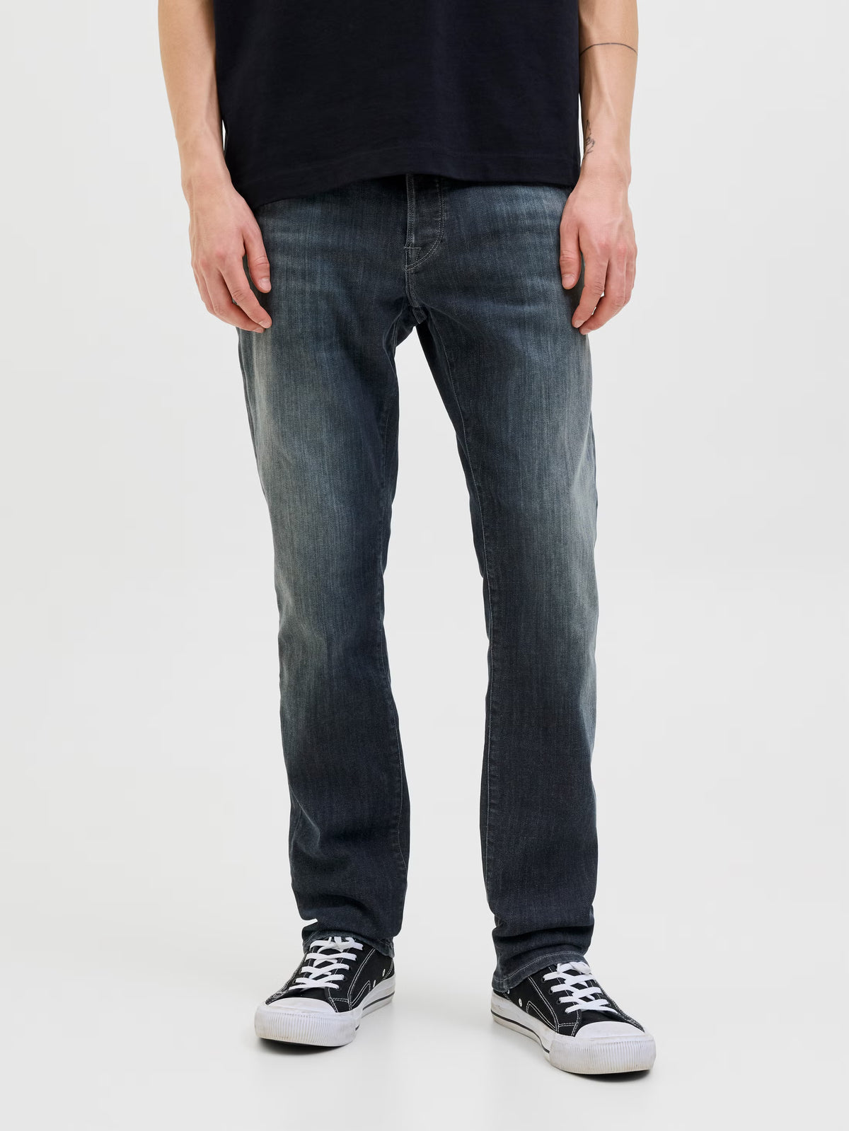 Jack&Jones JJIGLENN JJFOX AM 497 SPS Slim fit jeans - BLUE DENIM