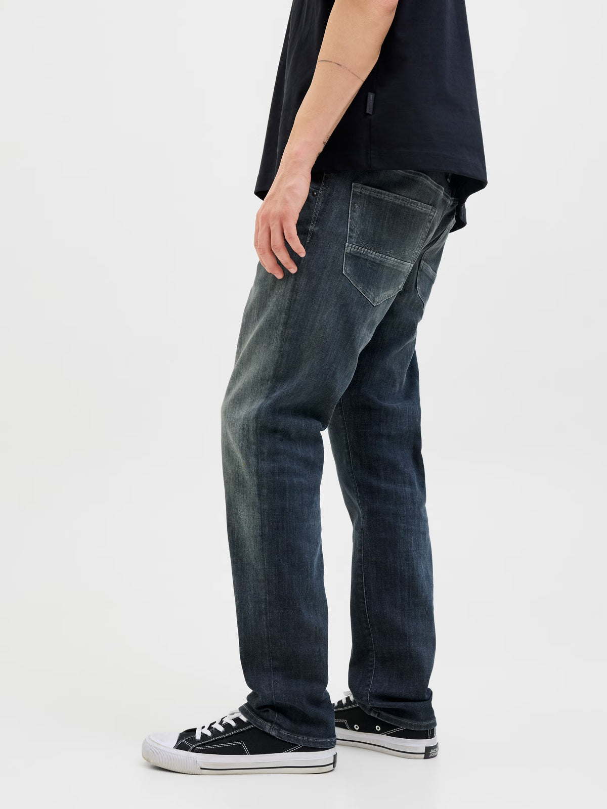 Jack&Jones JJIGLENN JJFOX AM 497 SPS Slim fit jeans - BLUE DENIM