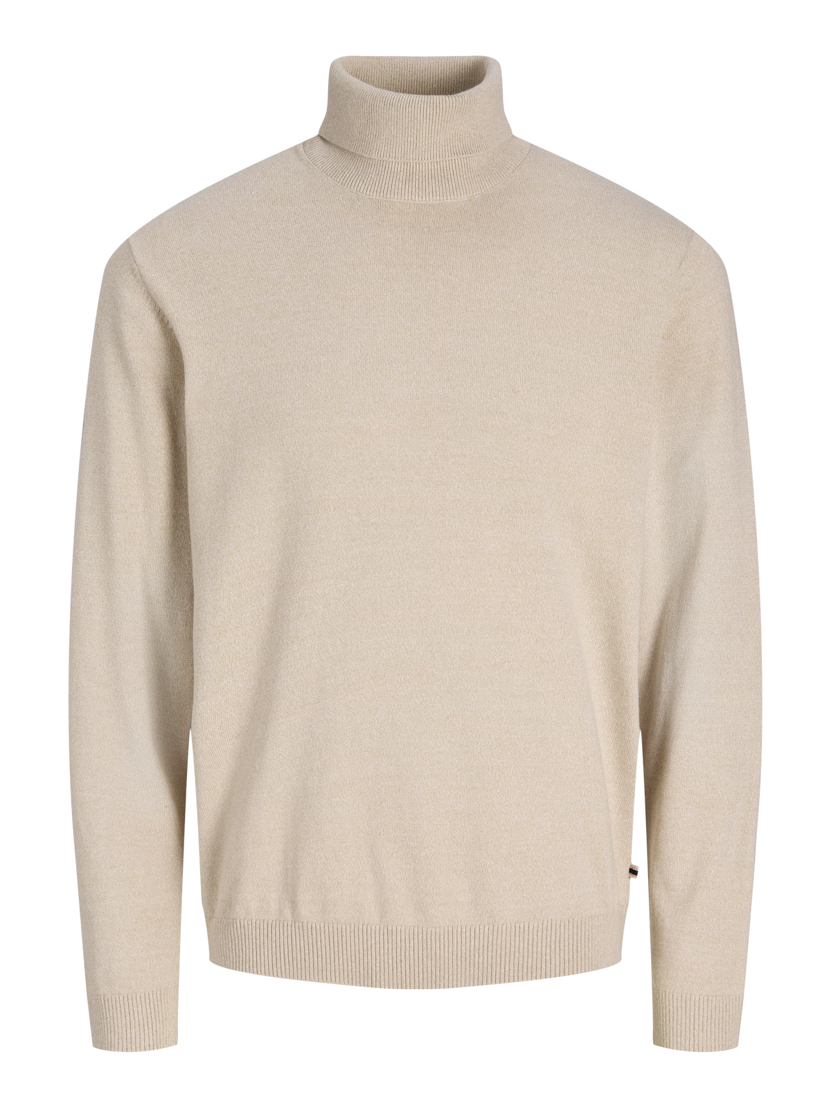 Jack&Jones Plain Turtleneck Basic Roll in Beige / Moonbeam