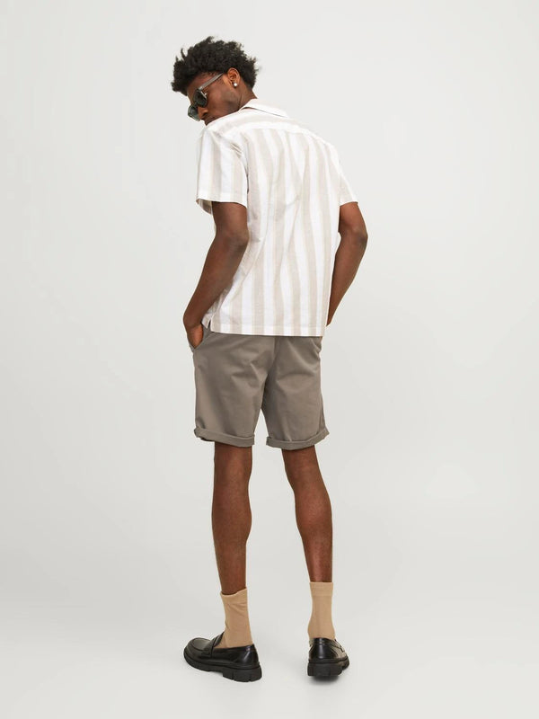 Jack & Jones Bowie chino shorts - MUD BROWN / BUNGEE CORD