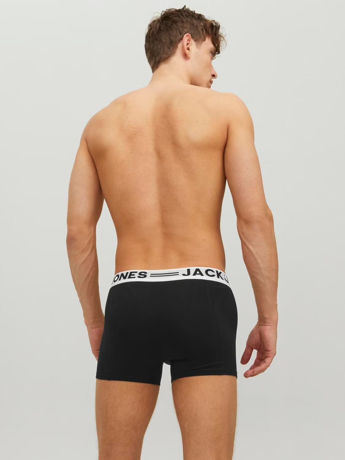 Jack&Jones Sense 3 Pack Boxer short - BLACK/WHITE