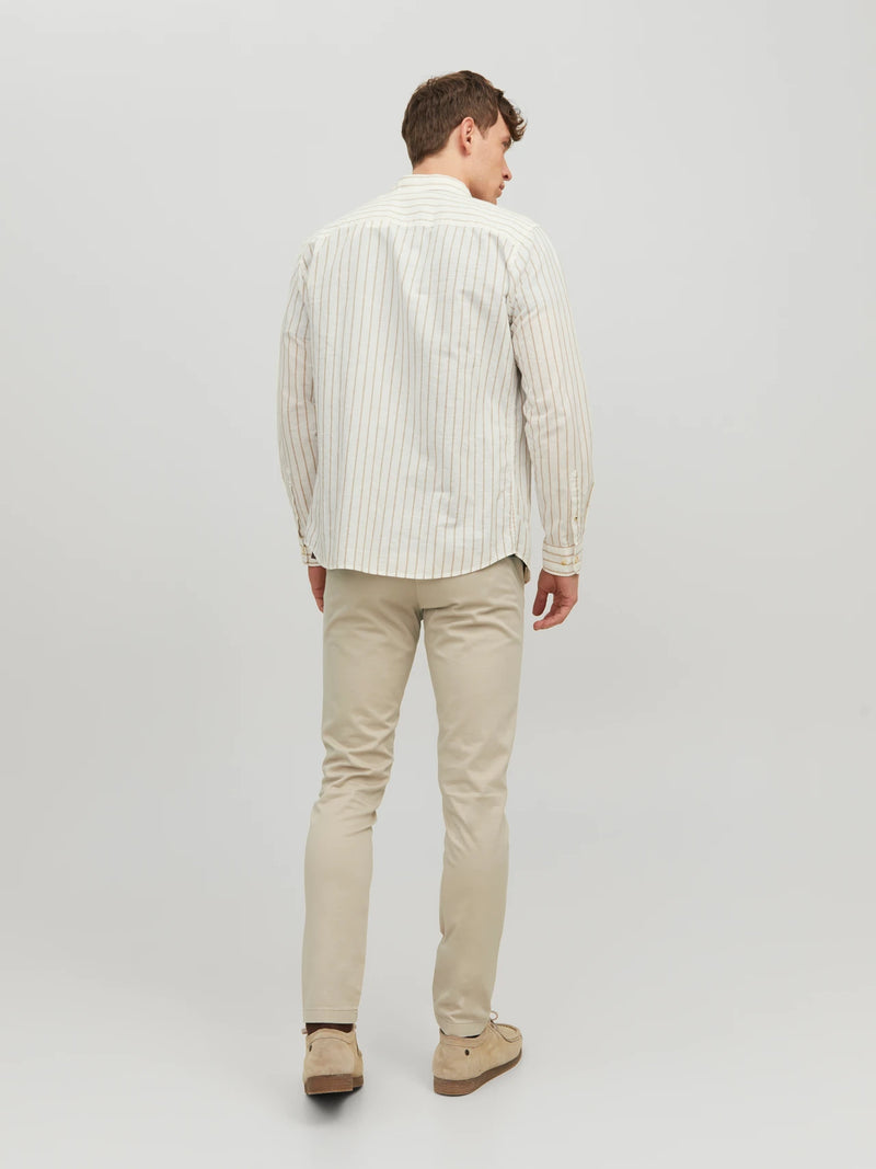 JACK & JONES Mannelijke chino Marco Fury AKM, Drizzle, 34W / 32L JACK & JONES Mannelijke chino Marco Fury AKM, Drizzle, 34W / 32L