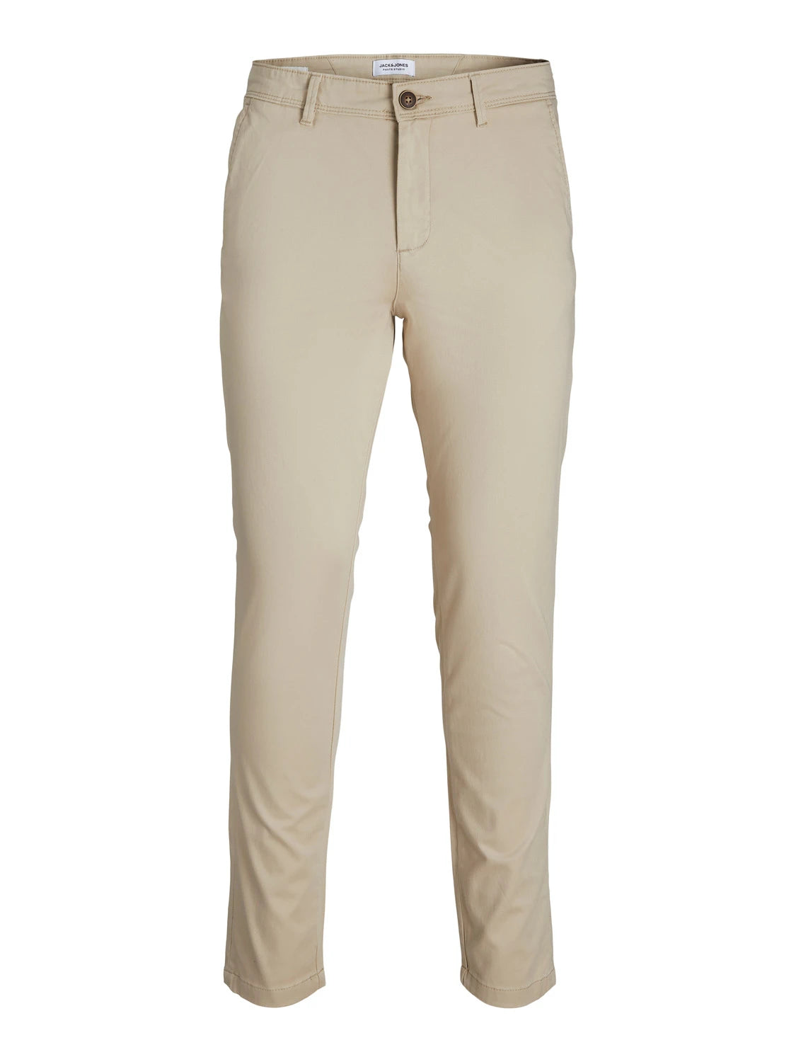 Jack & Jones Marco Slim Fit Low Rise Chino pants in BEIGE