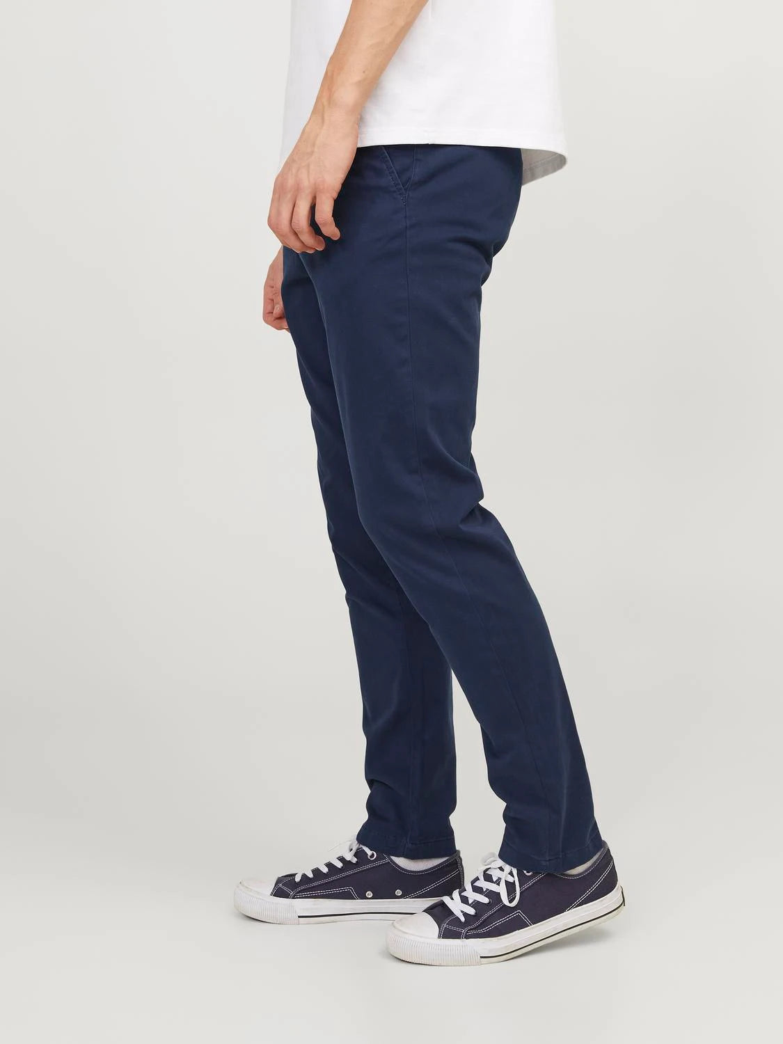 Jack & Jones Marco Slim Fit Low Rise Chino pants in NAVY