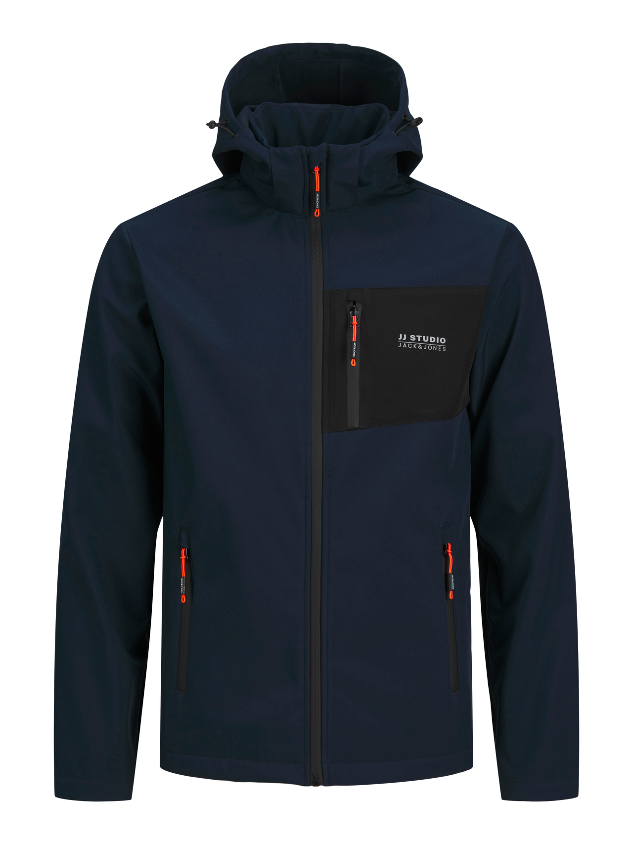 Jack & Jones water-resistant Softshell Hooded Jacket Taylor - NAVY