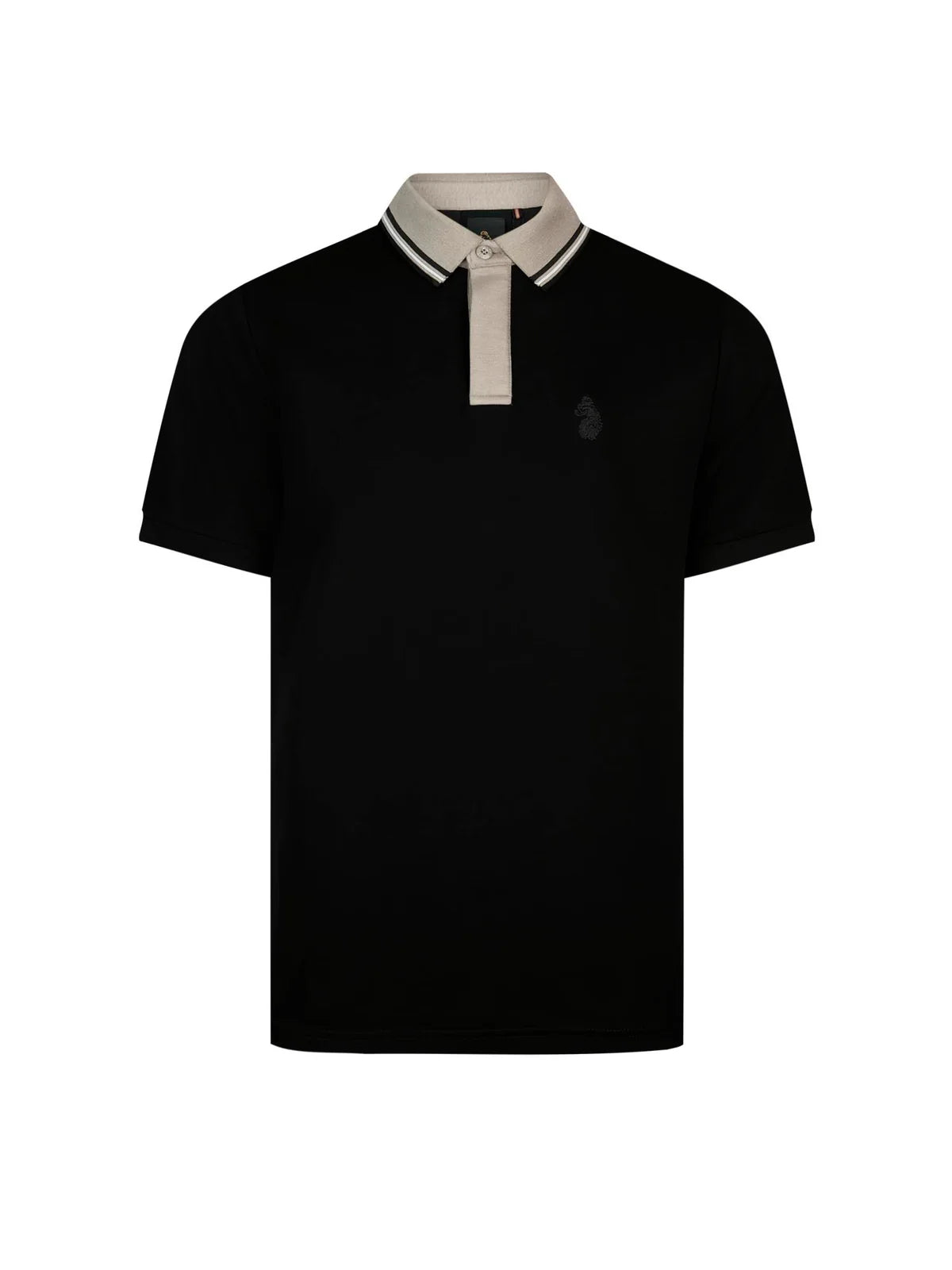 Luke Est 1977 leo polo shirt - black hardnut