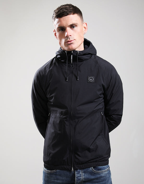 Marshall Artist  Blackridge 100% waterproof ripstop nylon shell Jacket - Black