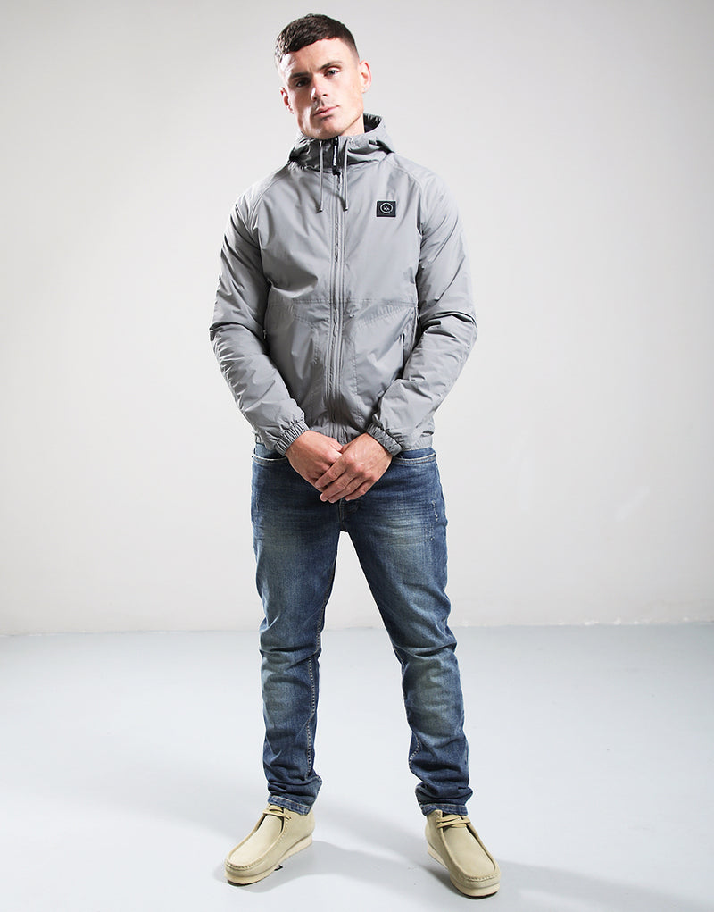 Marshall Artist  Blackridge 100% waterproof ripstop nylon shell Jacket - VOLCANIC GREY