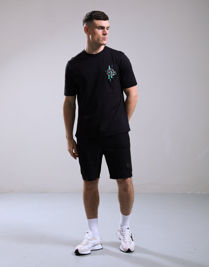 Marshall Artist GLITCH THEORY T-SHIRT // BLACK
