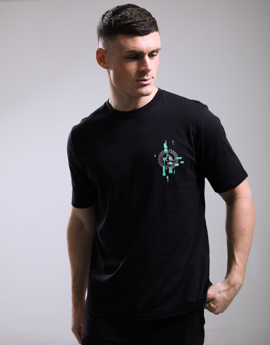 Marshall Artist GLITCH THEORY T-SHIRT // BLACK