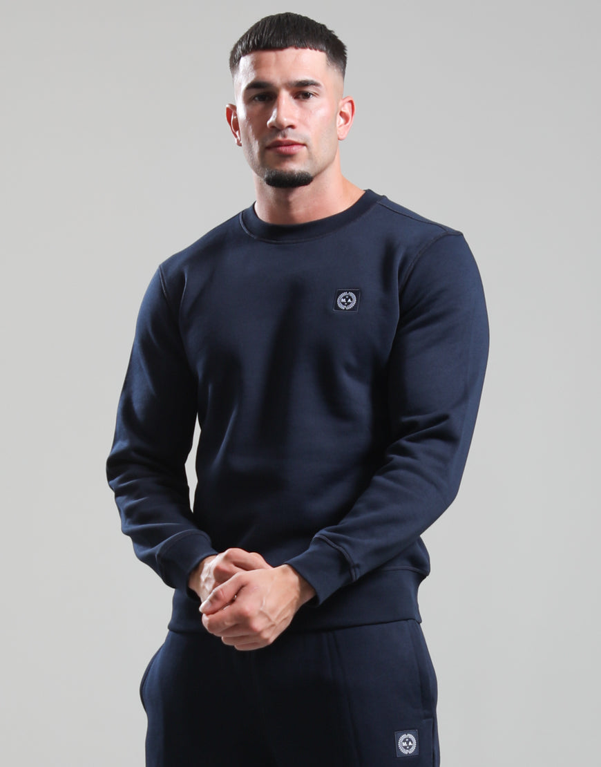 Marshall Artist  Marchio Crew Neck Sweat // Navy
