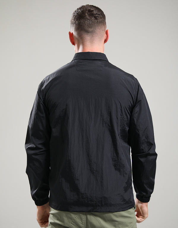 Marshall Artist Proccera Krinkle nylon shell Overshirt // Black