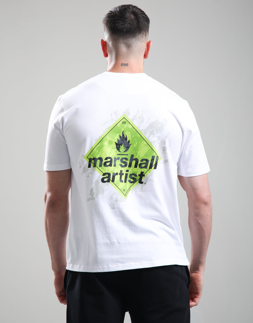 Marshall Artist Safe From Harm T-Shirt // White