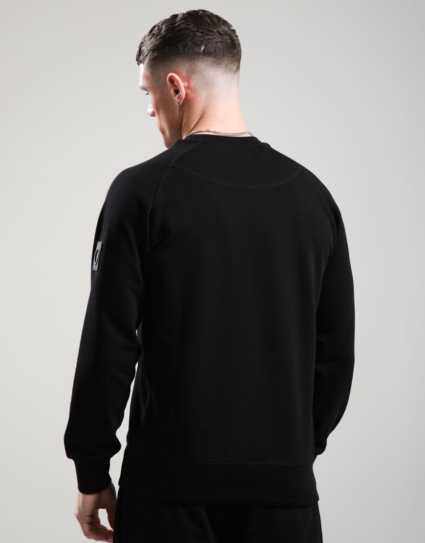 Marshall Artist SIREN CREW NECK SWEAT // BLACK