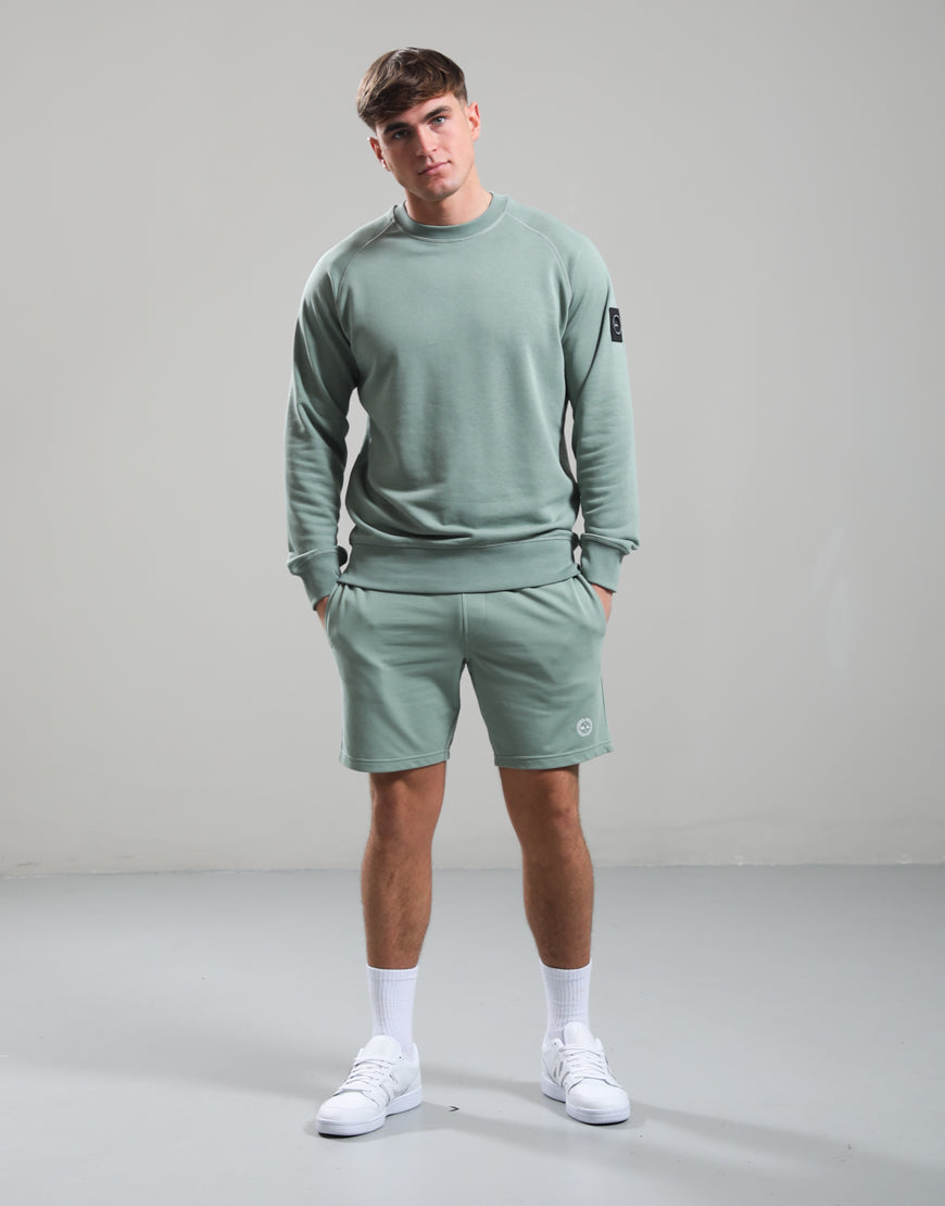 Marshall Artist  Siren Crew Neck Sweatshirt // Sage