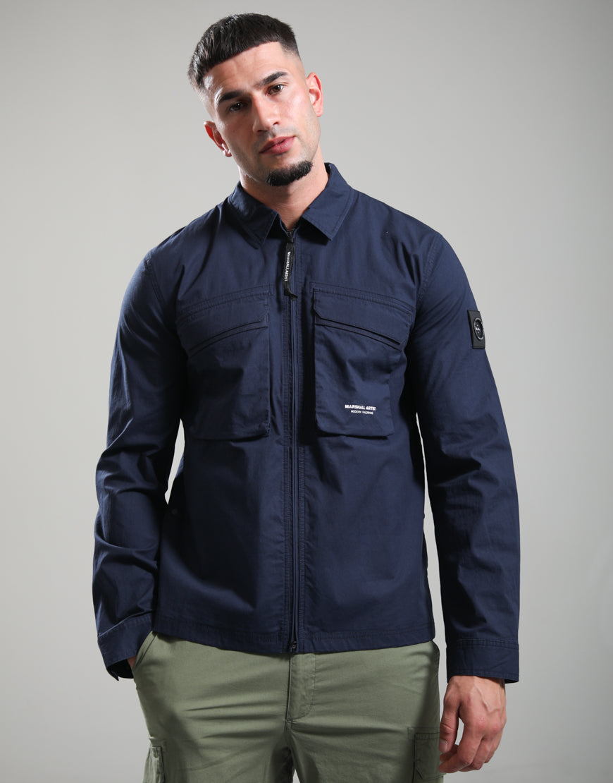 Marshall Artist Terrain Overshirt // Navy
