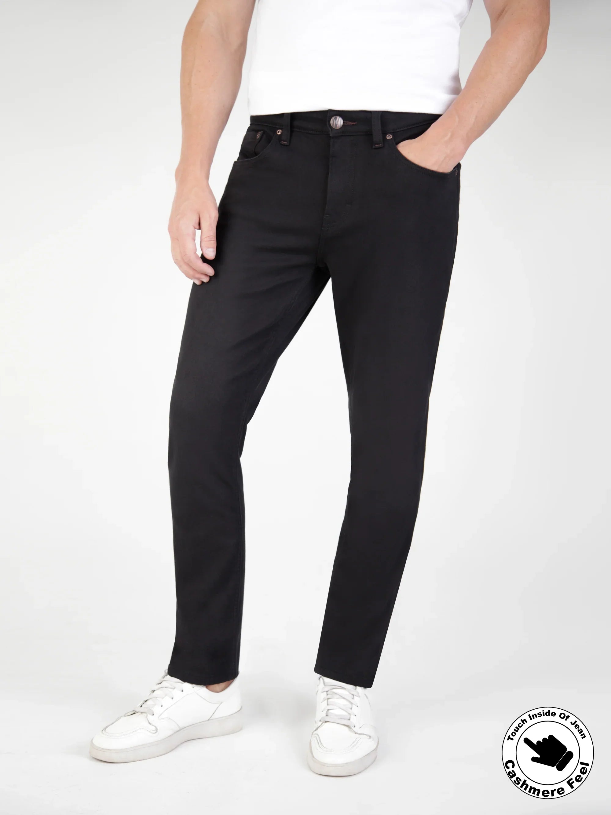 Mish Mash 1984 MIRbk Tapered Fit Mirage Black Denim Jean