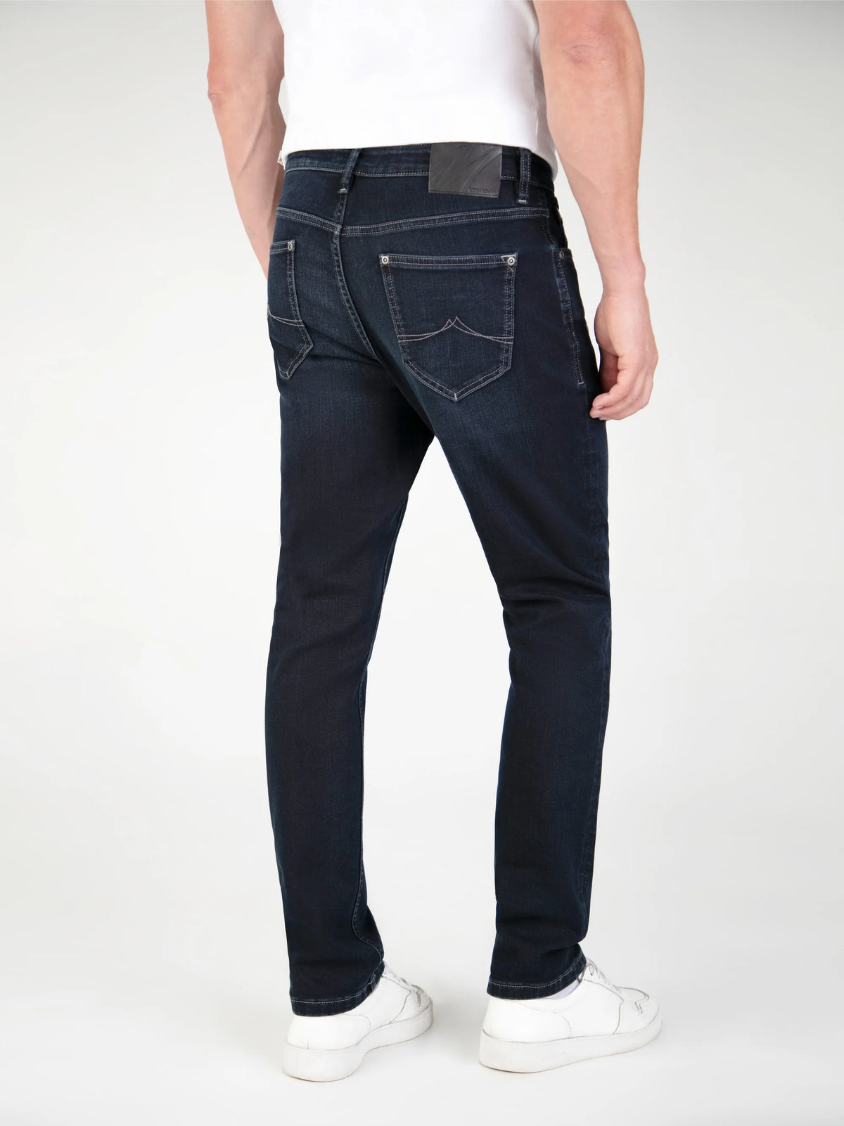 Mish Mash 1984 Tapered Fit Jeans Mirage Blue Black