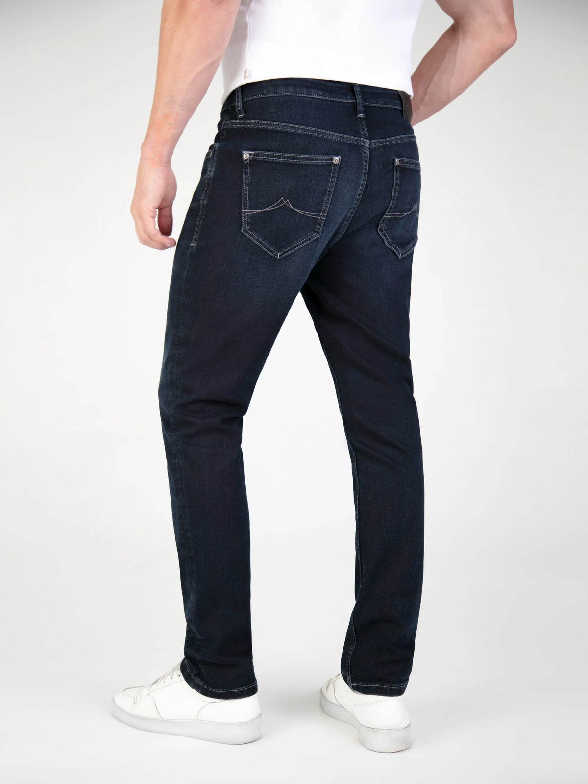 Mish Mash 1984 Tapered Fit Jeans Mirage Blue Black