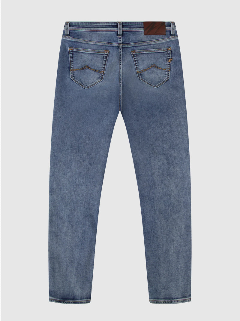 Mish Mash TAPERED FIT MIST LIGHT DENIM Jean