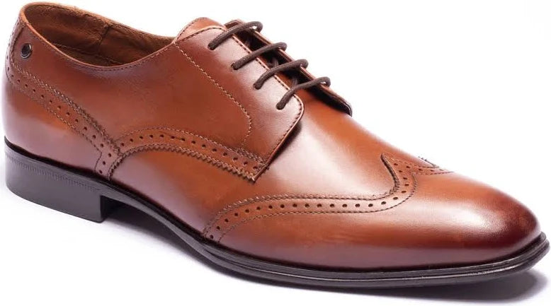 Chaussures richelieu Base London Sloane Fauve