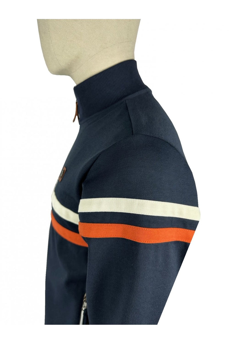 Trojan Twin Stripe Track Top TR8954 - NAVY
