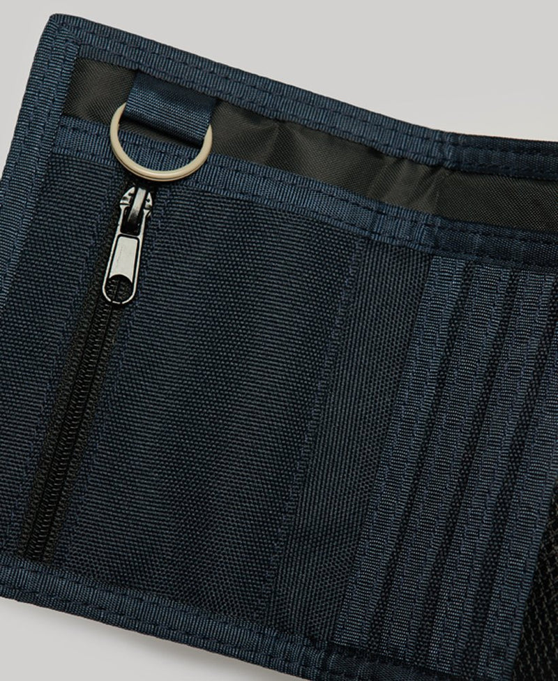 Superdry Tarp Tri-fold Wallet ECLIPES NAVY