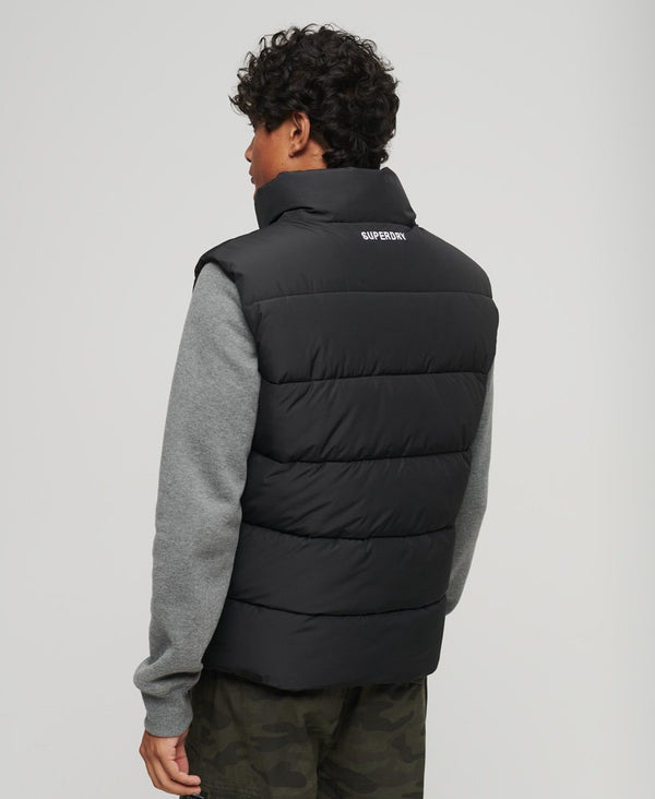 Superdry Sports Puffa Gilet BLACK