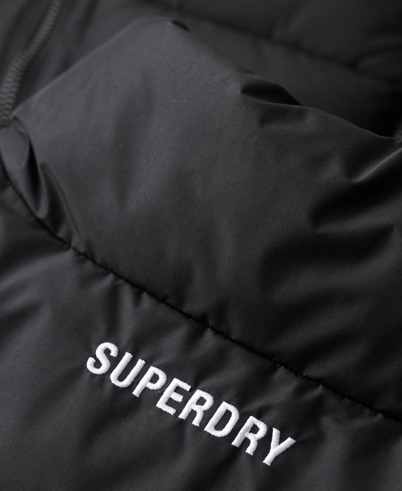 Superdry Sports Puffa Gilet BLACK
