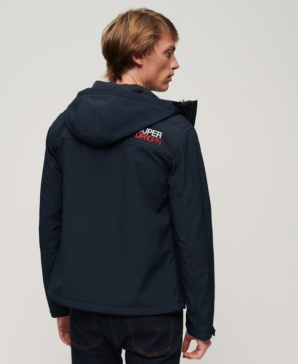Superdry Fleece Lined Softshell Hooded Jacket