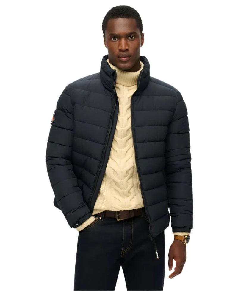 Superdry quilted jacket mens shop