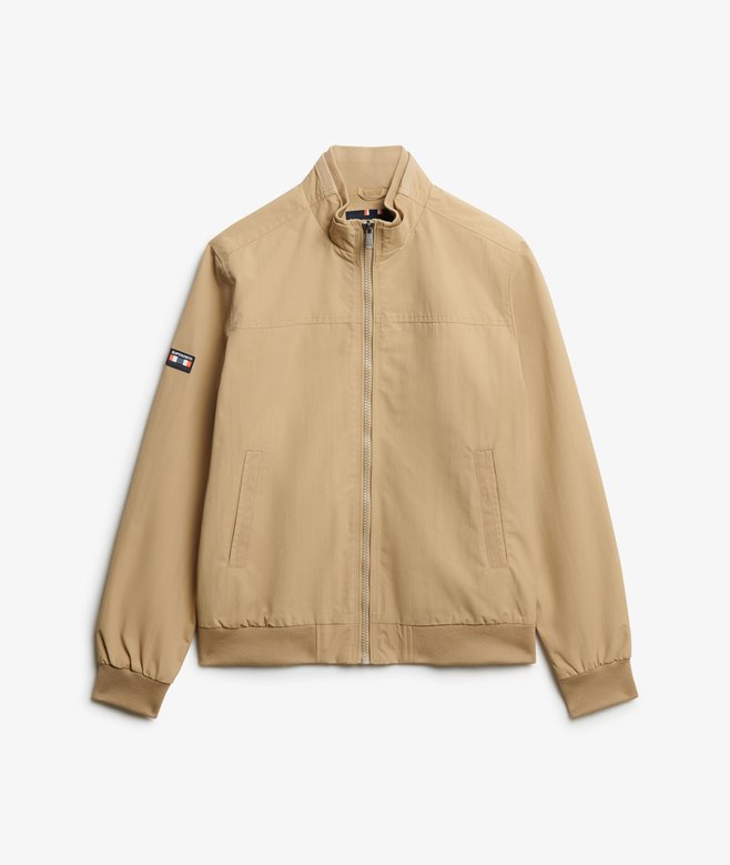 Superdry Nylon Harrington Jacket - CANYON BEIGE