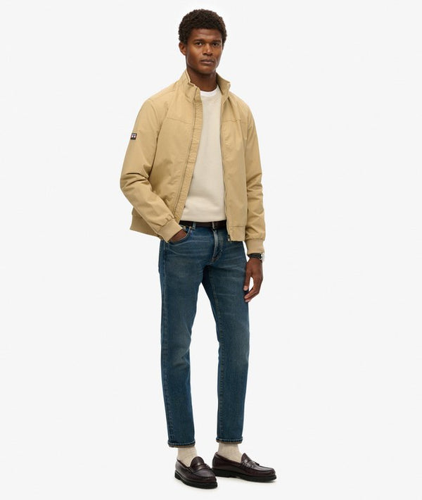Superdry Nylon Harrington Jacket - CANYON BEIGE