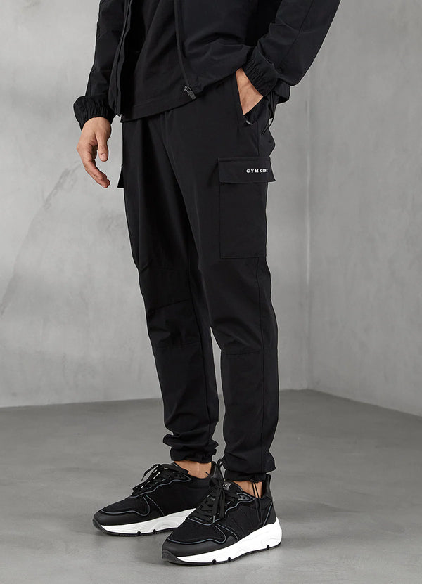 Gym King Utility Woven Cargo Pant - Black