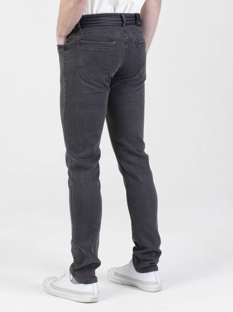 Mish Mash Slim Fit Mid Stretch Brushed Denim Hawker 1955 Grey Branded Mens Jeans