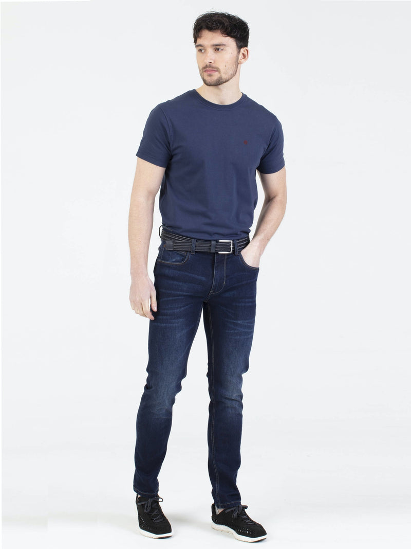 Mish Mash 5 pocket 1984 Camaro Mens Denim Jean in Dark Blue