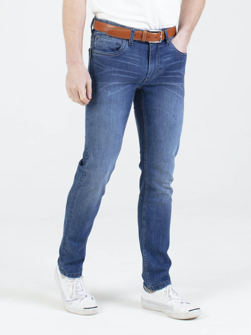 Mish Mash 5 pocket 1984 Congo Mens Denim Jean in Light Wash Blue