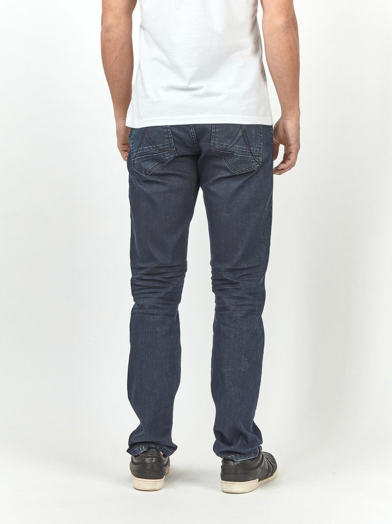Mish Mash 5 Pocket 1984 Bronx Denim Jeans In Navy Resin