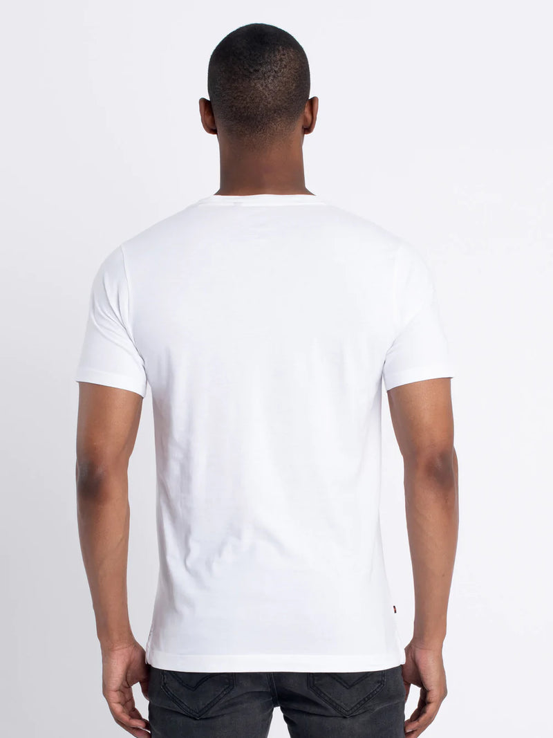 LUKE SPORT mutli coloured print Lst Print Tee WHITE